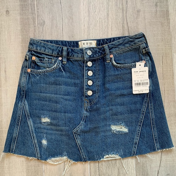 We The Free Dresses & Skirts - We the Free denim skirt mini size 29 new!
